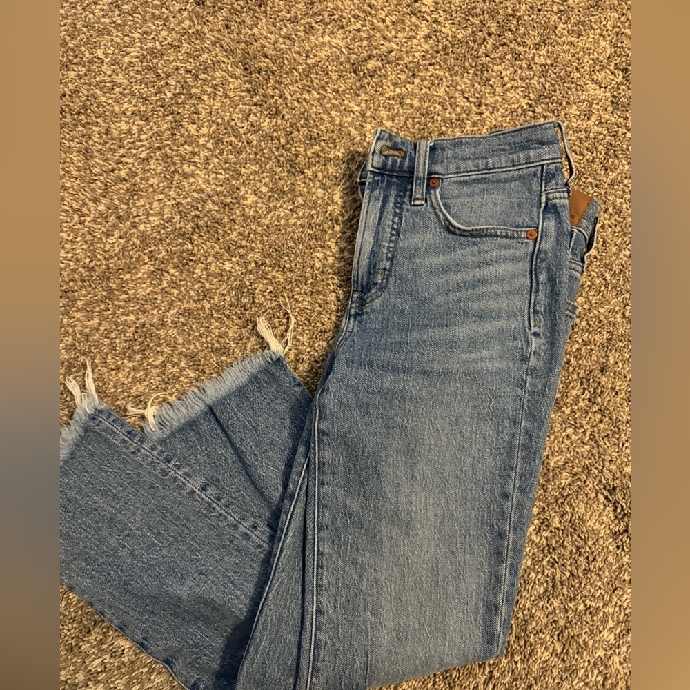 Women’s vintage straight jeans madewell- 23p